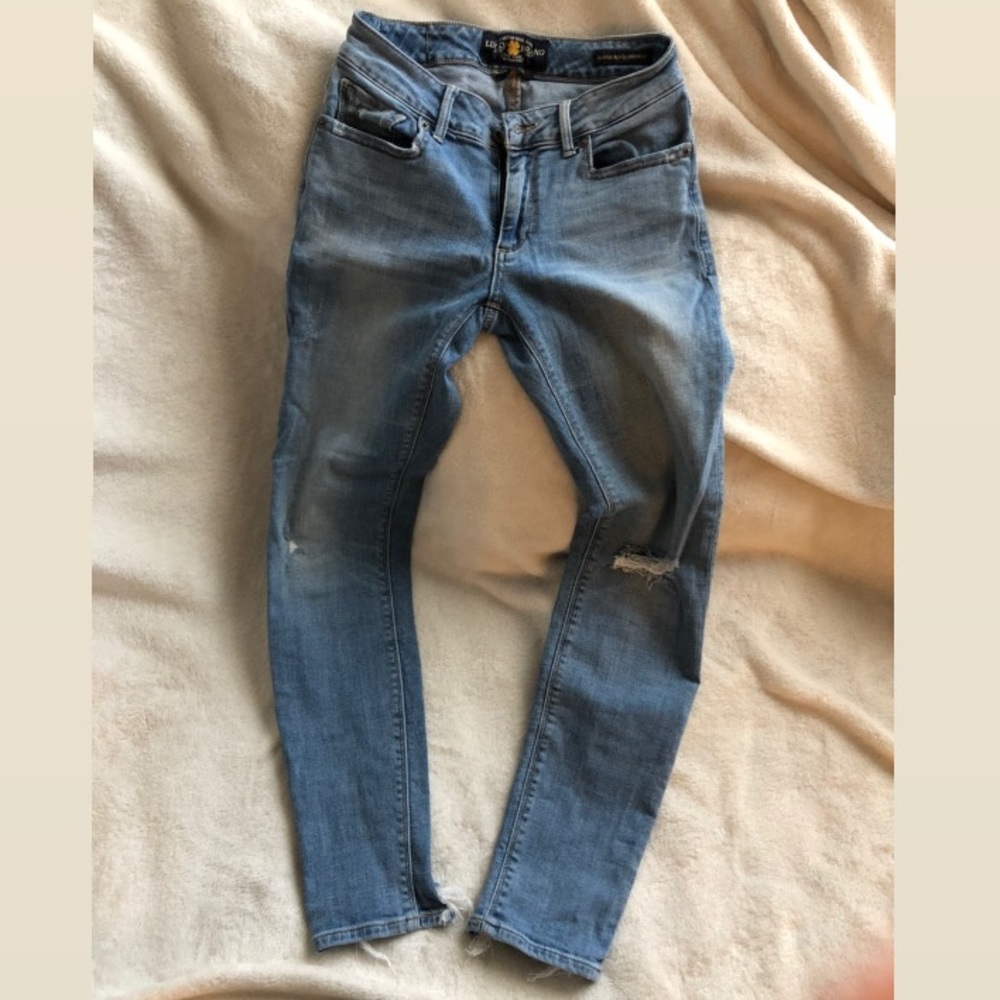 Lucky Brand Distressed Skinny Jeans